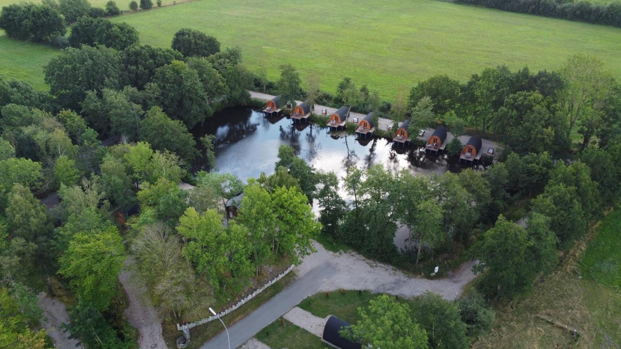 28 Premium Camping Pod Silberstedt Bagian luar foto